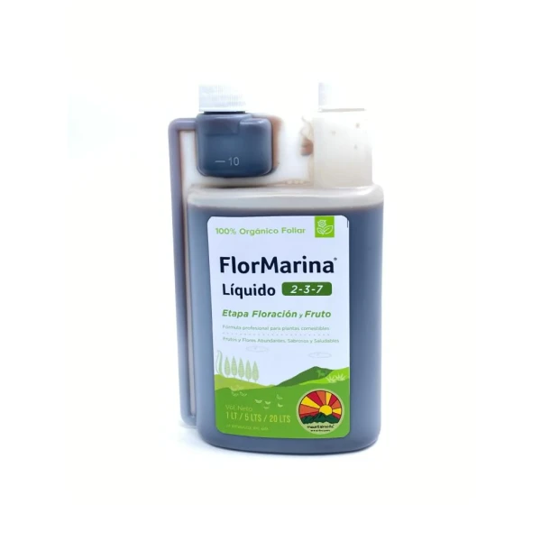 FlorMarina - Líquido Fertilizante Orgánico 1 LITRO